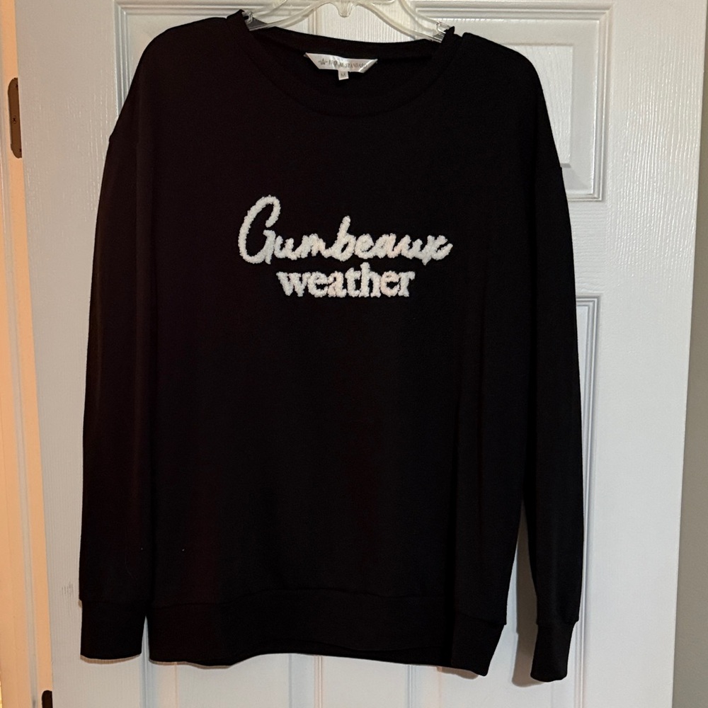 Black Crew Neck Sweater